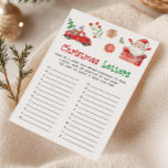 Cartão De Festividades Santa Christmas Letters<br><div class="desc">Get creative with our Christmas Letters Game Printable! A fun and engaging word challenge full of holiday spirit.
76SE A</div>