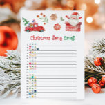 Cartão De Festividades Santa Christmas Song Emoji Game<br><div class="desc">Test your carol knowledge with our Christmas Song Emoji Game Printable! A joyful and lighthearted way to celebrate the holidays.

76SE A</div>