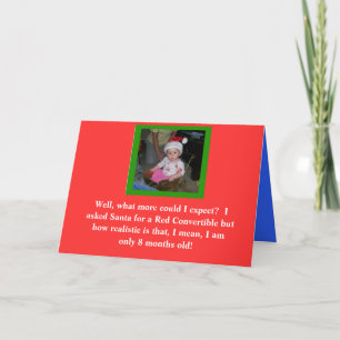 Cartão De Festividades Santababy