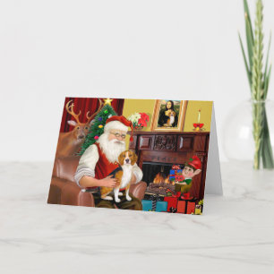 Cartão De Festividades Santa's Beagle (#7)