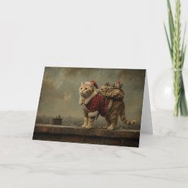 Cartão De Festividades Santa's Helper