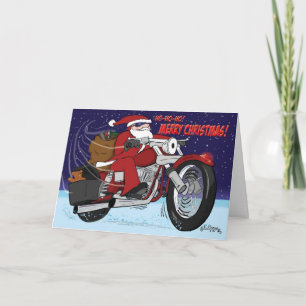 Cartão De Festividades Santa's Sled Christmas Card