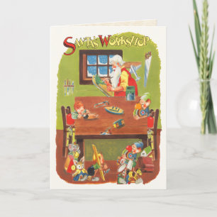 Cartão De Festividades Santa's Workshop Card