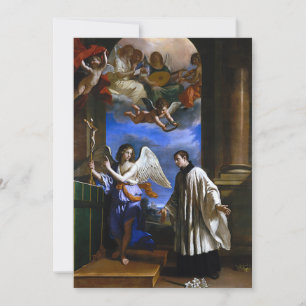 Cartão De Festividades Santo Aloysius de Gonzaga Plaque