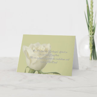 Cartão De Festividades Santo Michael Prayer