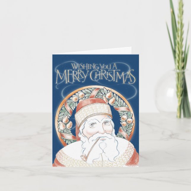 Cartão De Festividades Santo Nicholas (Frente)