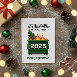 Cartão De Festividades Sarcastic 2026 Christmas Humor Office Greeting