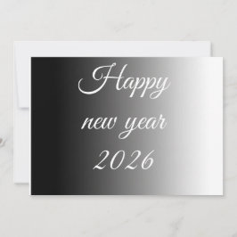 Cartão De Festividades Saudação calma no ano novo