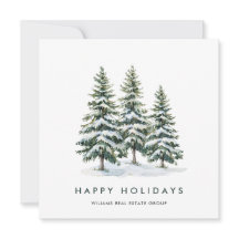 Saudação Corporativa de Natal da Árvore Elegante