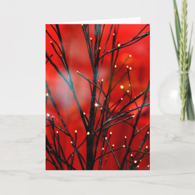 Cartão De Festividades Saudação da Estação (Frente)