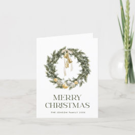 Cartão De Festividades Saudação da Terra de Natal da Boêmia Elegante