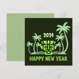 CARTÃO DE FESTIVIDADES SAUDAÇÃO DE ANO NOVO 2024