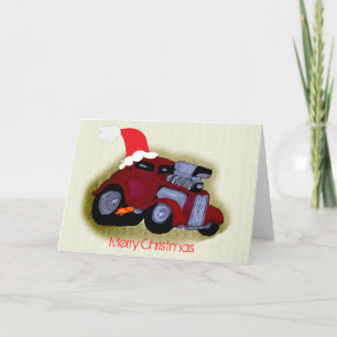 Cartão De Festividades Saudação de Natal de Willy Caricatura