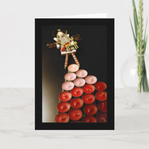 Cartão De Festividades Saudação de Natal ou Aniversário do PRINCESS