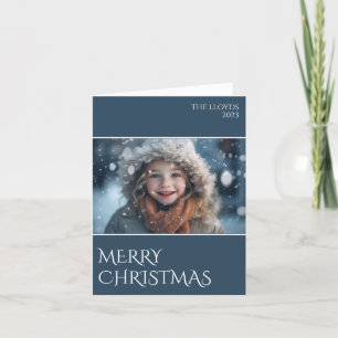 Cartão De Festividades Saudação de Natal para a Sua Família