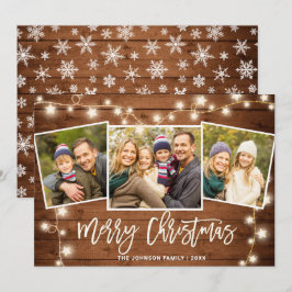 Cartão De Festividades Saudação Moderna de Feliz Natal Russo 3 FOTO