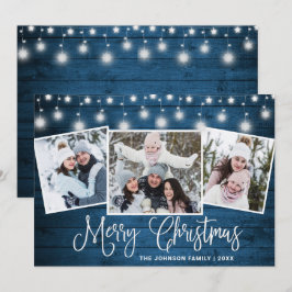 Cartão De Festividades Saudação Moderna de Feliz Natal Russo 3 FOTO