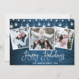 Cartão De Festividades Saudação Moderna de Feliz Natal Russo 3 FOTO