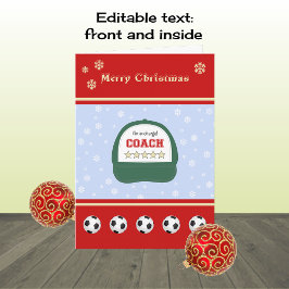 Cartão De Festividades Saudação personalizada de feriados de natal de tre