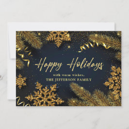 Cartão De Festividades Saudação Russa do Pinheiro de Natal