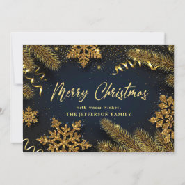 Cartão De Festividades Saudação Russa do Pinheiro de Natal