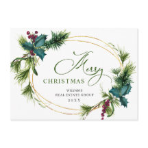 Saudação Rústica Corporativa de Pinheiro de Natal