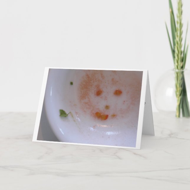 Cartão De Festividades Saudação SeedFace (Frente)