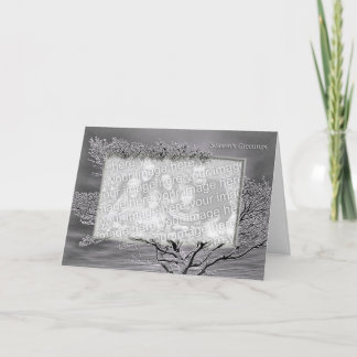 Cartão De Festividades Saudações da Estação