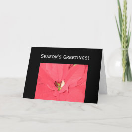 Cartão De Festividades Saudações da Estação