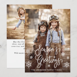 Cartão De Festividades Saudações da Modern Season 2 Saudações FOTO