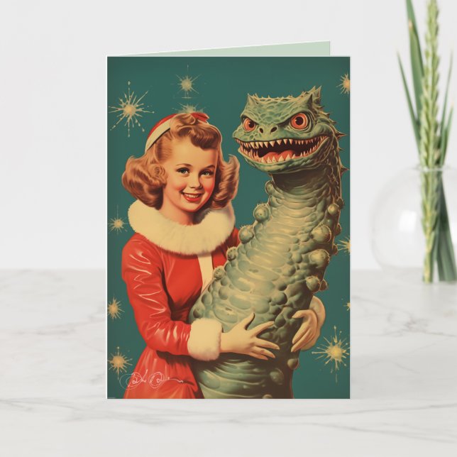 Cartão De Festividades Saudações da temporada dos dois de nós (Frente)