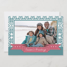 Cartão De Festividades Saudações da temporada. Natal personalizado