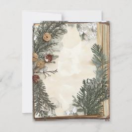 Cartão De Festividades Saudações de Férias