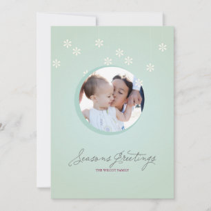 Cartão De Festividades Saudações de Fim de Ano {PhotoCard}