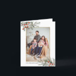 Cartão De Festividades Saudações de Natal de Juniper Frame Season 2 Foto<br><div class="desc">O design imprimido moderno e elegante Tchic Christmas Juniper Berries Glitter Frame Frame Season Saudações 2 Photo Holiday Cartão de Natal que pode ser personalizado com seu texto. Clique no botão "Personalizar" e use a ferramenta design para modificar este modelo. Veja na loja de Design de arte gráfica outros produtos...</div>