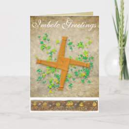 Cartão De Festividades Saudações Imbolc