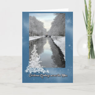 Cartão De Festividades Saudações por todo o Miles