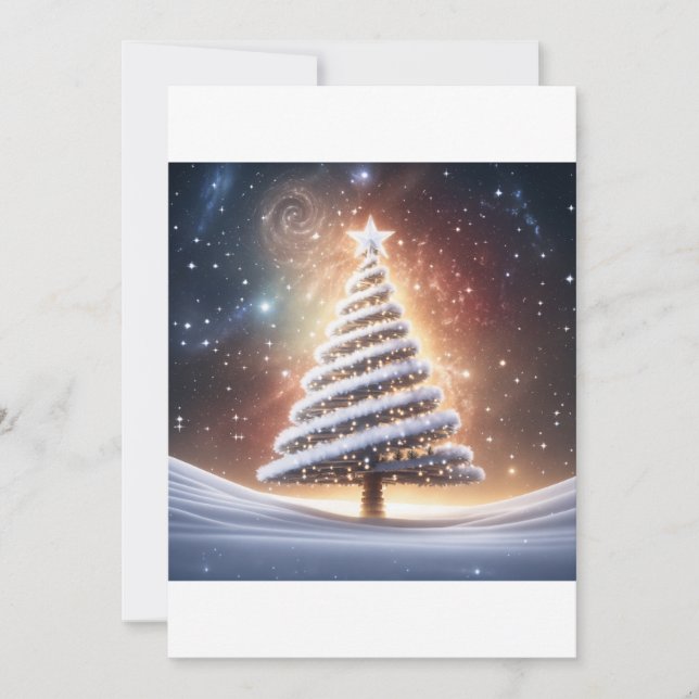 Cartão De Festividades Saudações sazonais (Frente)