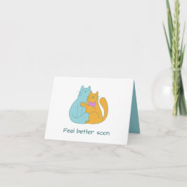 Cartão De Festividades Saudações Sentem-Se Melhor Logo, Texto Personaliza