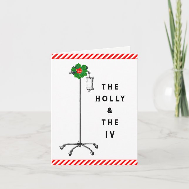 Cartão De Festividades Saúde Médica (Frente)