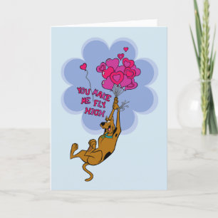 Cartão De Festividades Scooby-Doo - Você Me Faz Voar Alto