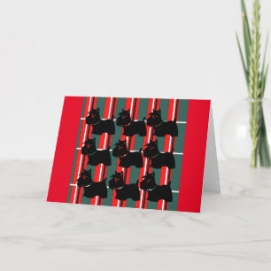 CARTÃO DE FESTIVIDADES SCOTTISH TERRIER