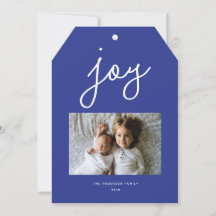 Script Alegria Azul Moderno Foto Personalizada