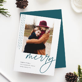 Cartão De Festividades Script de atenuação | Foto vertical