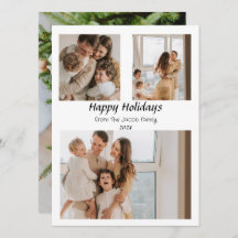 Script de feriados natalinos centrado em três foto