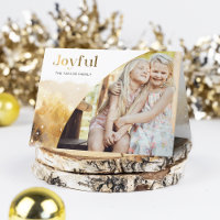 Script de Joyful Dourado Chic com Foto Curvada