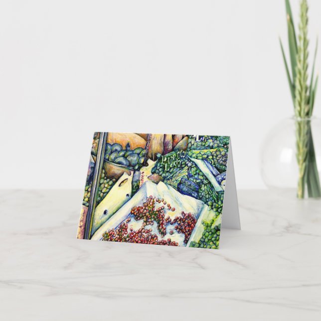 Cartão De Festividades Se Deus tivesse melhorado, ela teria mantido (Frente)