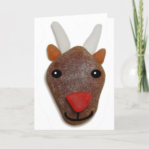 Cartão De Festividades Sea Glass Christmas Card