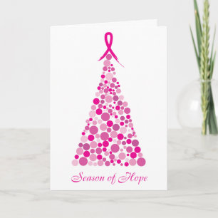 Cartão De Festividades Season of Hope - Breast Cancer