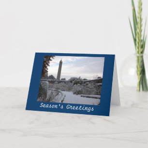 Cartão De Festividades Seasonal Dublin Greeting Card